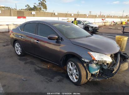 2015 NISSAN SENTRA SV Gray  Gasoline 3N1AB7AP4FY360151 photo #1