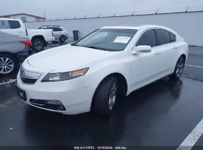 2013 ACURA TL 3.5 White  Gasoline 19UUA8F70DA003113 photo #3