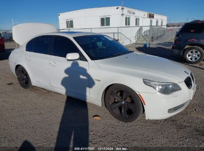 2010 BMW 528I White  Gasoline WBANU5C51AC126525 photo #1