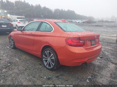 2016 BMW 228I XDRIVE Orange  Gasoline WBA1G9C54GVX97178 photo #4