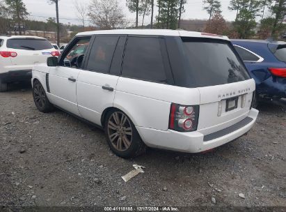 2011 LAND ROVER RANGE ROVER HSE White  Gasoline SALMF1D47BA343770 photo #4