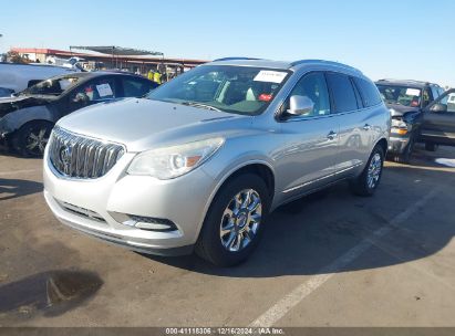 2013 BUICK ENCLAVE PREMIUM Gray  Gasoline 5GAKRDKD5DJ186397 photo #3