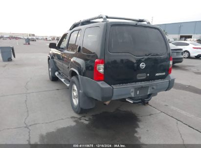 2003 NISSAN XTERRA XE Black  Gasoline 5N1ED28Y63C631530 photo #4