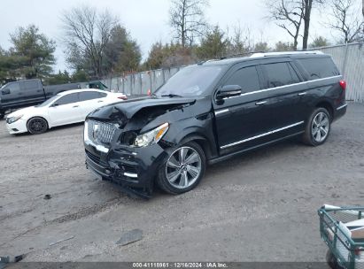 2019 LINCOLN NAVIGATOR L RESERVE Black  Gasoline 5LMJJ3LT3KEL07864 photo #3