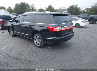 2019 LINCOLN NAVIGATOR L RESERVE Black  Gasoline 5LMJJ3LT3KEL07864 photo #4