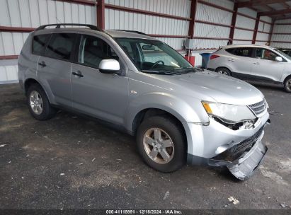 2007 MITSUBISHI OUTLANDER ES/LS Silver  Gasoline JA4MS31X67Z013523 photo #1