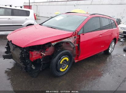 2015 VOLKSWAGEN GOLF SPORTWAGEN TDI SE 4-DOOR Red  Diesel 3VWCA7AU7FM504519 photo #3