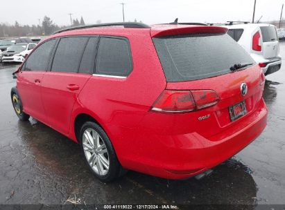 2015 VOLKSWAGEN GOLF SPORTWAGEN TDI SE 4-DOOR Red  Diesel 3VWCA7AU7FM504519 photo #4