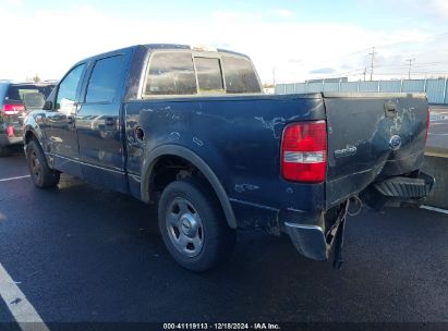 2005 FORD F-150 XLT Dark Blue  Gasoline 1FTRW12W25KB58736 photo #4