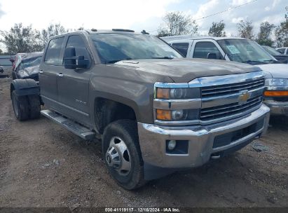 2015 CHEVROLET SILVERADO 3500HD LTZ Brown  Diesel 1GC4K0E81FF115559 photo #1