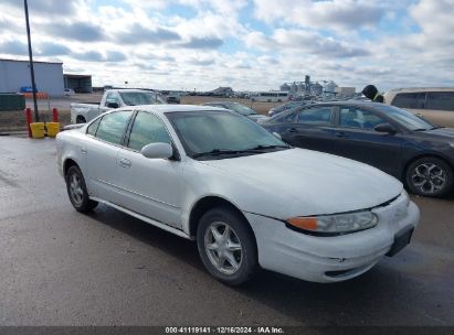 2000 OLDSMOBILE ALERO GL3 White  Gasoline 1G3NL52E3YC329658 photo #1