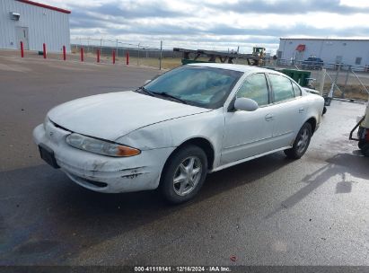 2000 OLDSMOBILE ALERO GL3 White  Gasoline 1G3NL52E3YC329658 photo #3