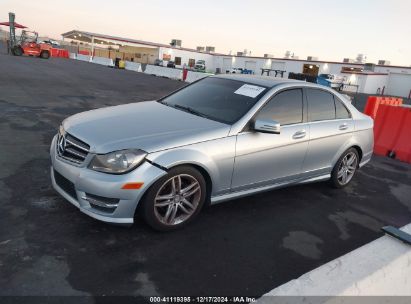 2014 MERCEDES-BENZ C 250 LUXURY/SPORT Silver  Gasoline WDDGF4HB8EA958708 photo #3