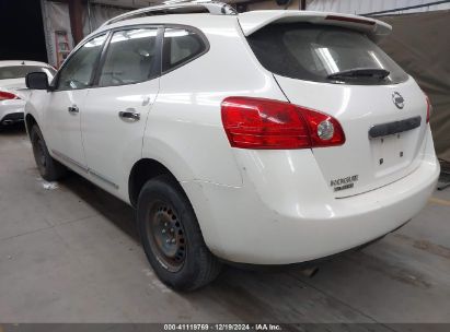 2014 NISSAN ROGUE SELECT S White  Gasoline JN8AS5MT3EW614842 photo #4