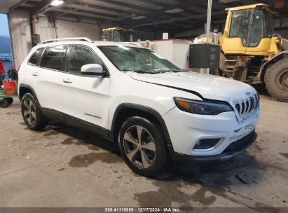 2019 JEEP CHEROKEE LIMITED 4X4 White  Flexible Fuel 1C4PJMDXXKD304278 photo #1