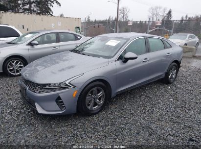 2021 KIA K5 LXS Gray  Gasoline 5XXG14J23MG043528 photo #3