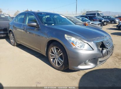 2011 INFINITI G37 JOURNEY Gray  Gasoline JN1CV6AP5BM504040 photo #1