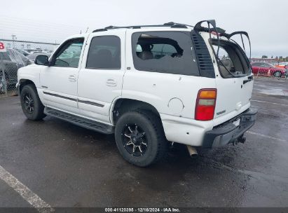 2003 GMC YUKON SLT White  Gasoline 1GKEK13T03J237795 photo #4