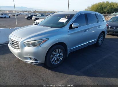 2015 INFINITI QX60 Silver  Gasoline 5N1AL0MN5FC553683 photo #3