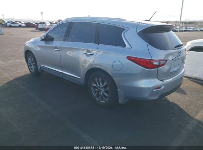 2015 INFINITI QX60 Silver  Gasoline 5N1AL0MN5FC553683 photo #4