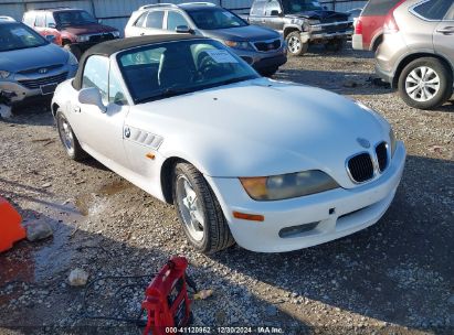 1996 BMW Z3 1.9 White  Gasoline 4USCH7322TLB71442 photo #1