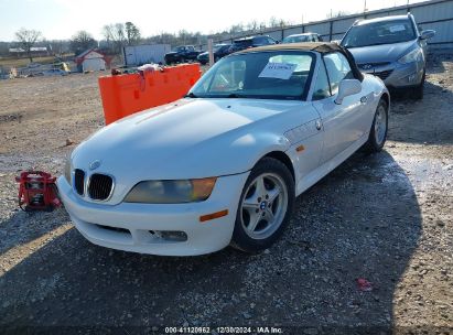 1996 BMW Z3 1.9 White  Gasoline 4USCH7322TLB71442 photo #3