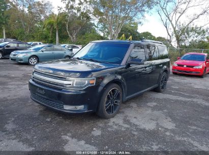 2014 FORD FLEX LIMITED Black  Gasoline 2FMHK6DT9EBD27650 photo #3