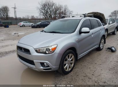 2012 MITSUBISHI OUTLANDER SPORT SE Silver  Gasoline JA4AP4AU2CZ005879 photo #3