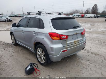 2012 MITSUBISHI OUTLANDER SPORT SE Silver  Gasoline JA4AP4AU2CZ005879 photo #4