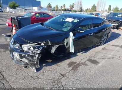 2017 NISSAN MAXIMA 3.5 SV Black  Gasoline 1N4AA6AP8HC405698 photo #3