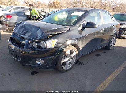 2012 CHEVROLET SONIC 2LZ Black  Gasoline 1G1JE5SH0C4183492 photo #3