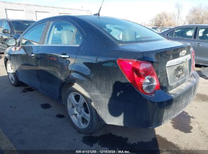 2012 CHEVROLET SONIC 2LZ Black  Gasoline 1G1JE5SH0C4183492 photo #4