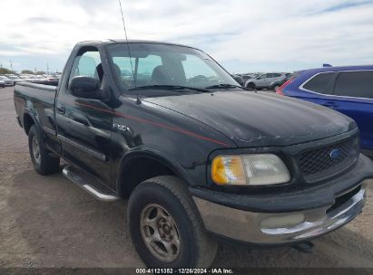 1997 FORD F-150 LARIAT/STANDARD/XL/XLT Black  Gasoline 1FTDF18W7VNC59738 photo #1