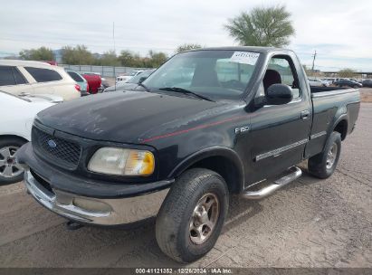 1997 FORD F-150 LARIAT/STANDARD/XL/XLT Black  Gasoline 1FTDF18W7VNC59738 photo #3