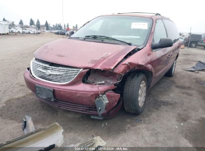 2002 CHRYSLER TOWN & COUNTRY LX Burgundy  Flexible Fuel 2C4GP44362R601086 photo #3