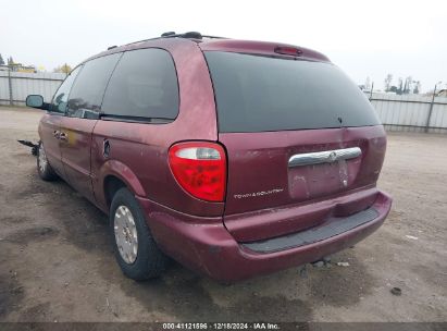 2002 CHRYSLER TOWN & COUNTRY LX Burgundy  Flexible Fuel 2C4GP44362R601086 photo #4