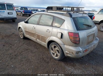 2004 PONTIAC VIBE Silver  Gasoline 5Y2SL62844Z400408 photo #4