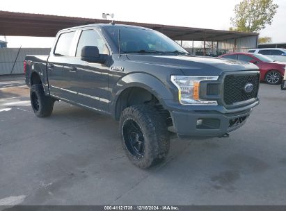 2020 FORD F-150 XL Gray  Gasoline 1FTEW1E51LFB08255 photo #1