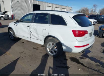 2014 AUDI Q7 3.0T S LINE PRESTIGE White  Gasoline WA1DGAFE1ED002243 photo #4