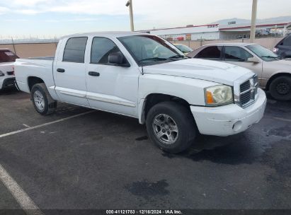 2006 DODGE DAKOTA SLT White  Gasoline 1D7HE48N26S502653 photo #1