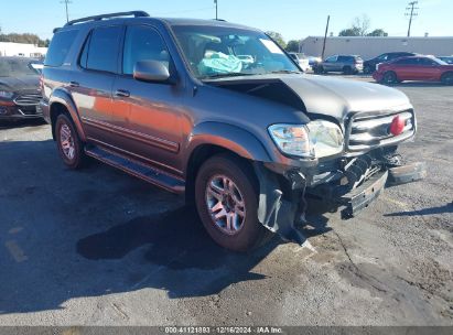 2004 TOYOTA SEQUOIA LIMITED V8 Gray  Gasoline 5TDZT38A74S232840 photo #1