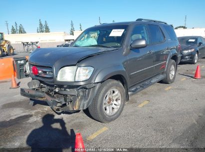 2004 TOYOTA SEQUOIA LIMITED V8 Gray  Gasoline 5TDZT38A74S232840 photo #3