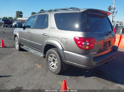 2004 TOYOTA SEQUOIA LIMITED V8 Gray  Gasoline 5TDZT38A74S232840 photo #4