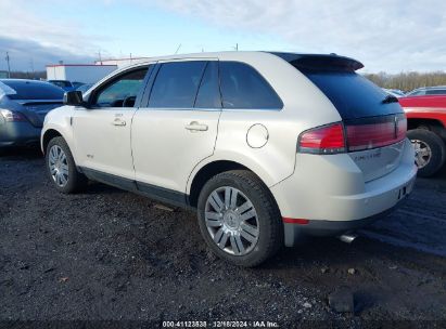 2008 LINCOLN MKX White  Gasoline 2LMDU88C28BJ09654 photo #4