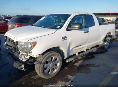 2008 TOYOTA TUNDRA SR5 5.7L V8 White  Gasoline 5TFRV54138X059121 photo #3