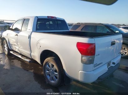 2008 TOYOTA TUNDRA SR5 5.7L V8 White  Gasoline 5TFRV54138X059121 photo #4