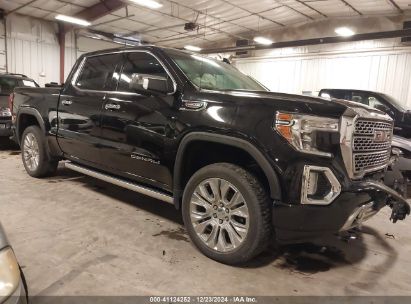 2022 GMC SIERRA 1500 LIMITED 4WD  SHORT BOX DENALI Black  Gasoline 1GTU9FEL6NZ166958 photo #1