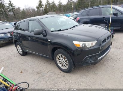 2011 MITSUBISHI OUTLANDER SPORT ES Black  Gasoline JA4AP3AUXBZ019926 photo #1