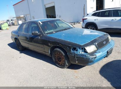 2004 FORD CROWN VICTORIA POLICE Blue  Gasoline 2FAFP71W04X134912 photo #1