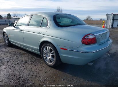 2005 JAGUAR S-TYPE 3.0L V6 Light Blue  Gasoline SAJWA01T45FN51036 photo #4